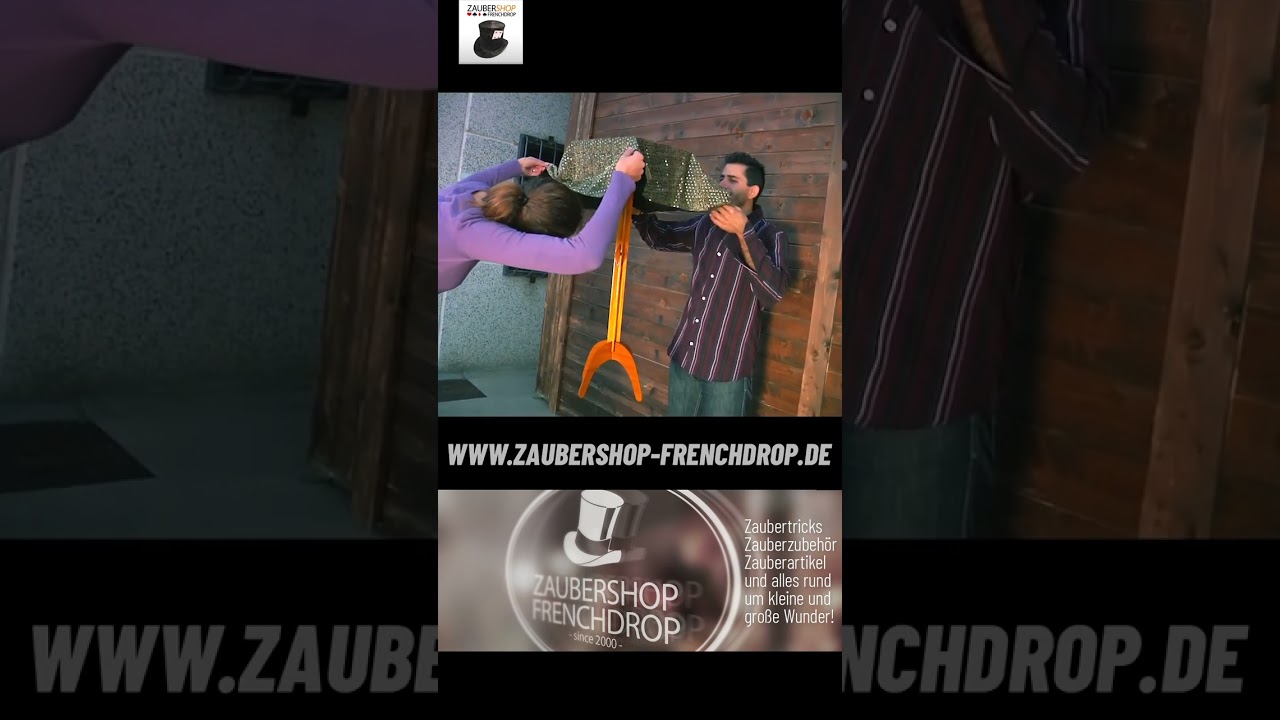 Schwebender Tisch | Zaubershop Frenchdrop 🎩#shorts #magic #floating #magician
