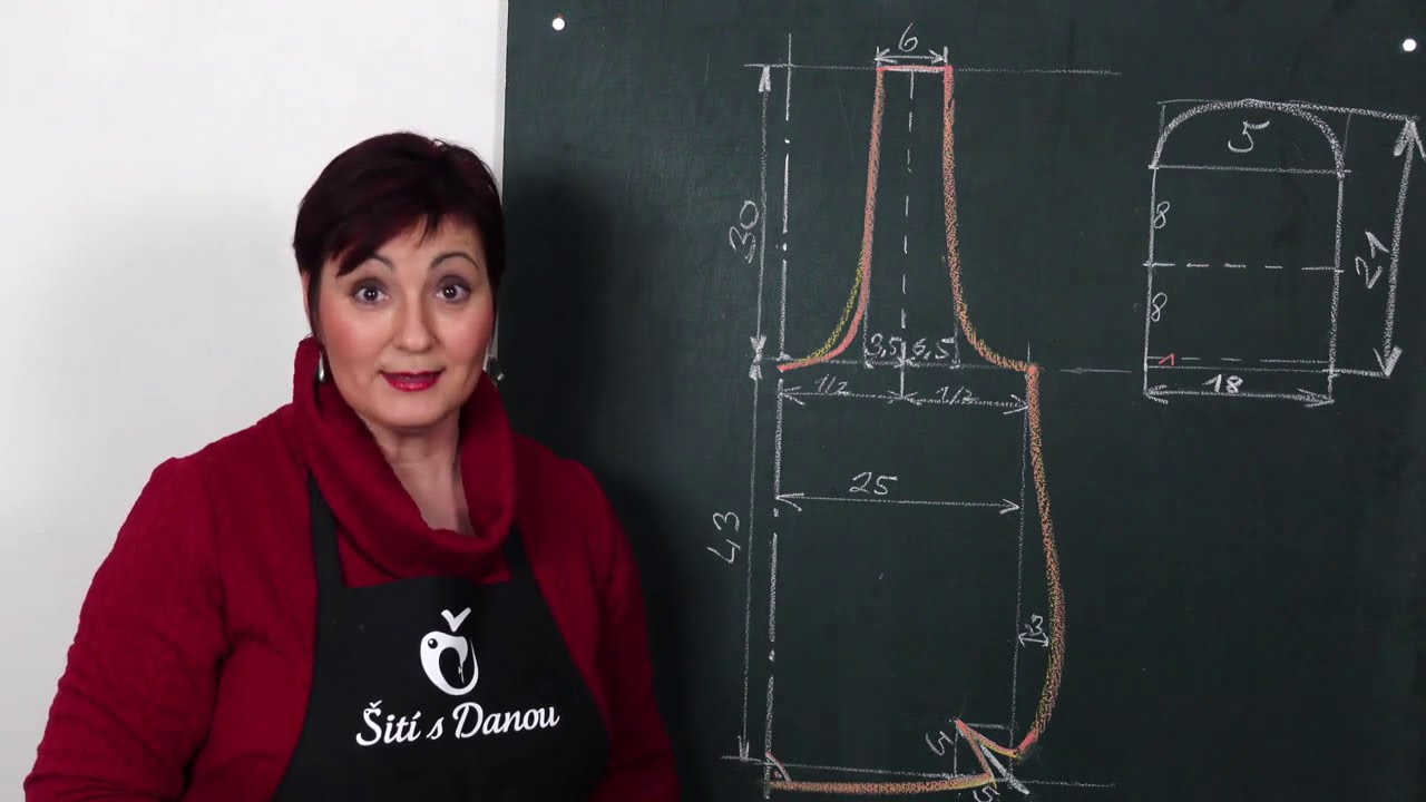 Šití s Danou - Jednoduchá skládací nákupní taška