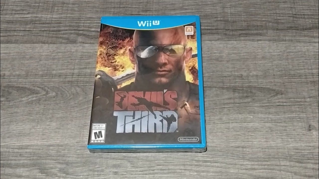 Unboxing a Sealed Devil's Third for Wii U in 2026