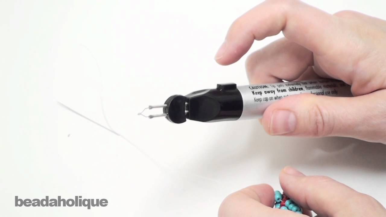 How to Use the BeadSmith Cordless Thread Zap II Thread Burner Tool
