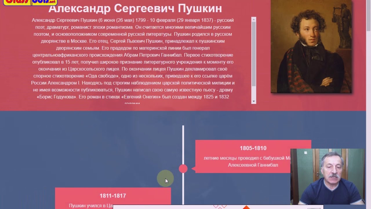 Создание ленты времени на основе ВИКИПЕДИИ