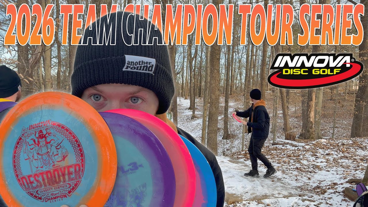 Playing a tags match with the 2026 Innova Team Champion discs!