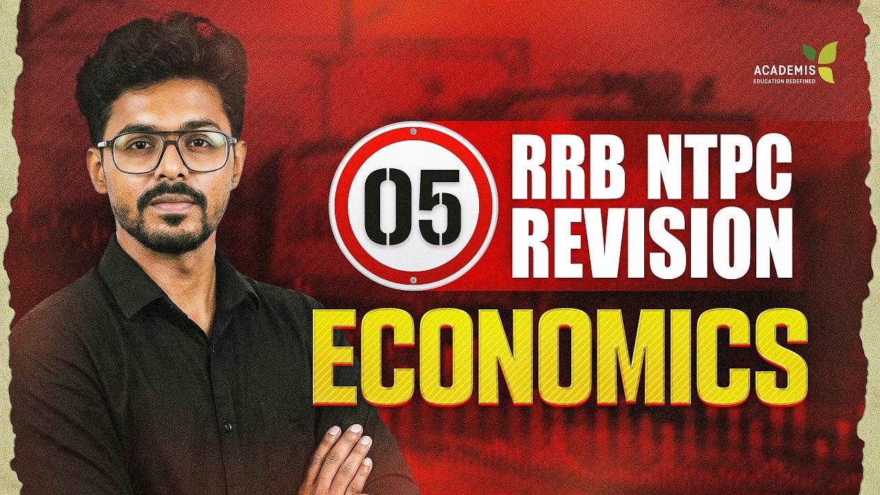 RRB NTPC Economics Class - NATIONAL INCOME