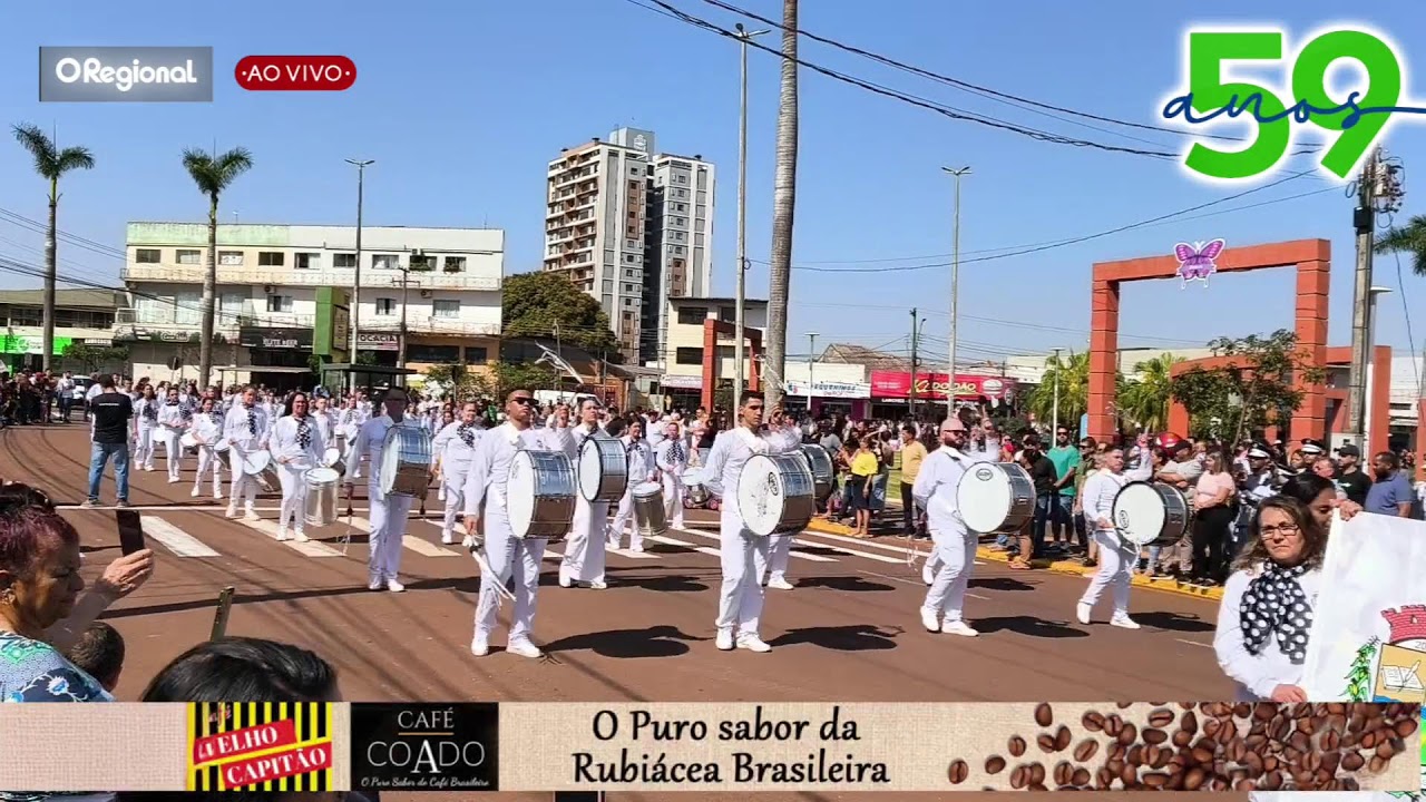 DESFILE CÍVICO - MILITAR PELOS 59 ANOS DE ASSIS CHATEAUBRIAND - 22/08/25