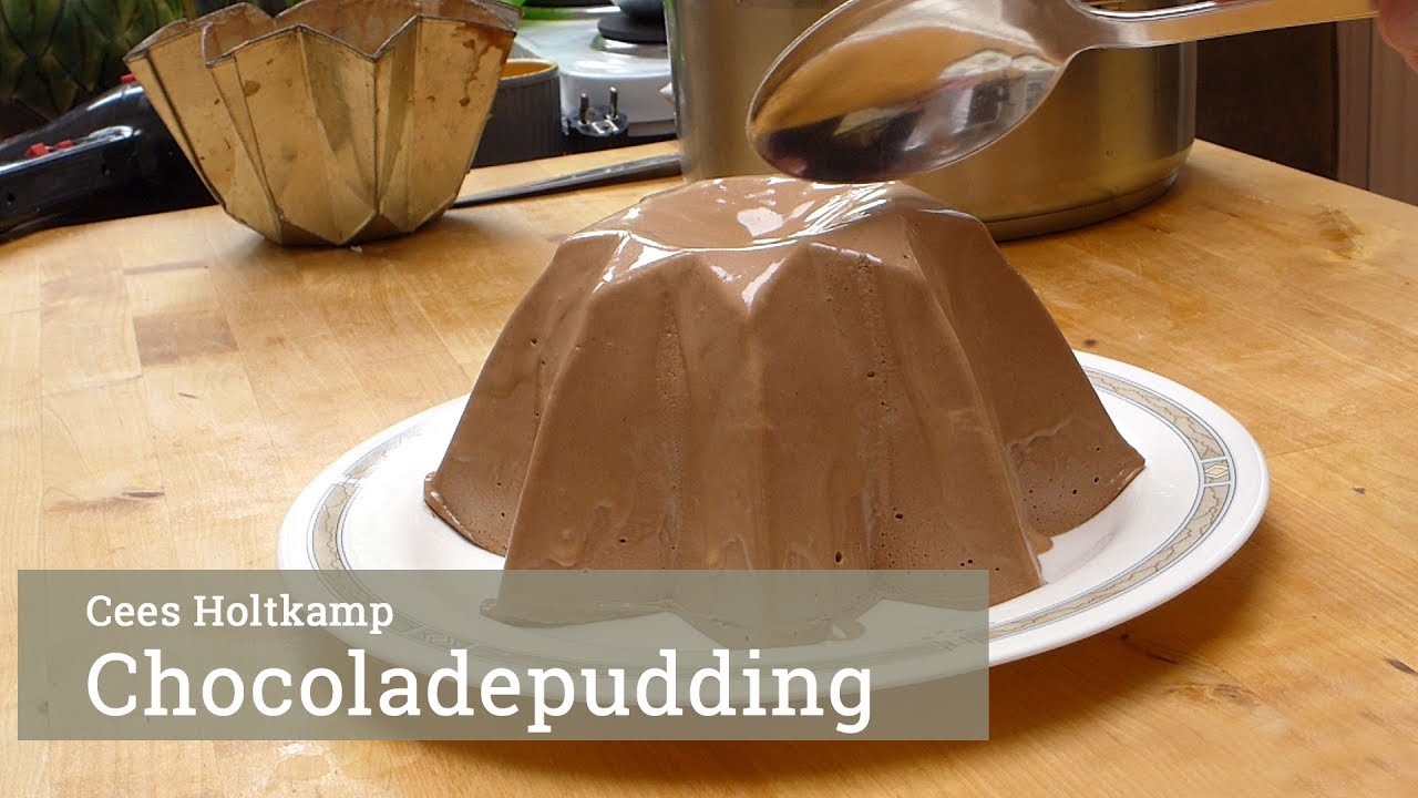 Cees Holtkamp maakt chocoladepudding