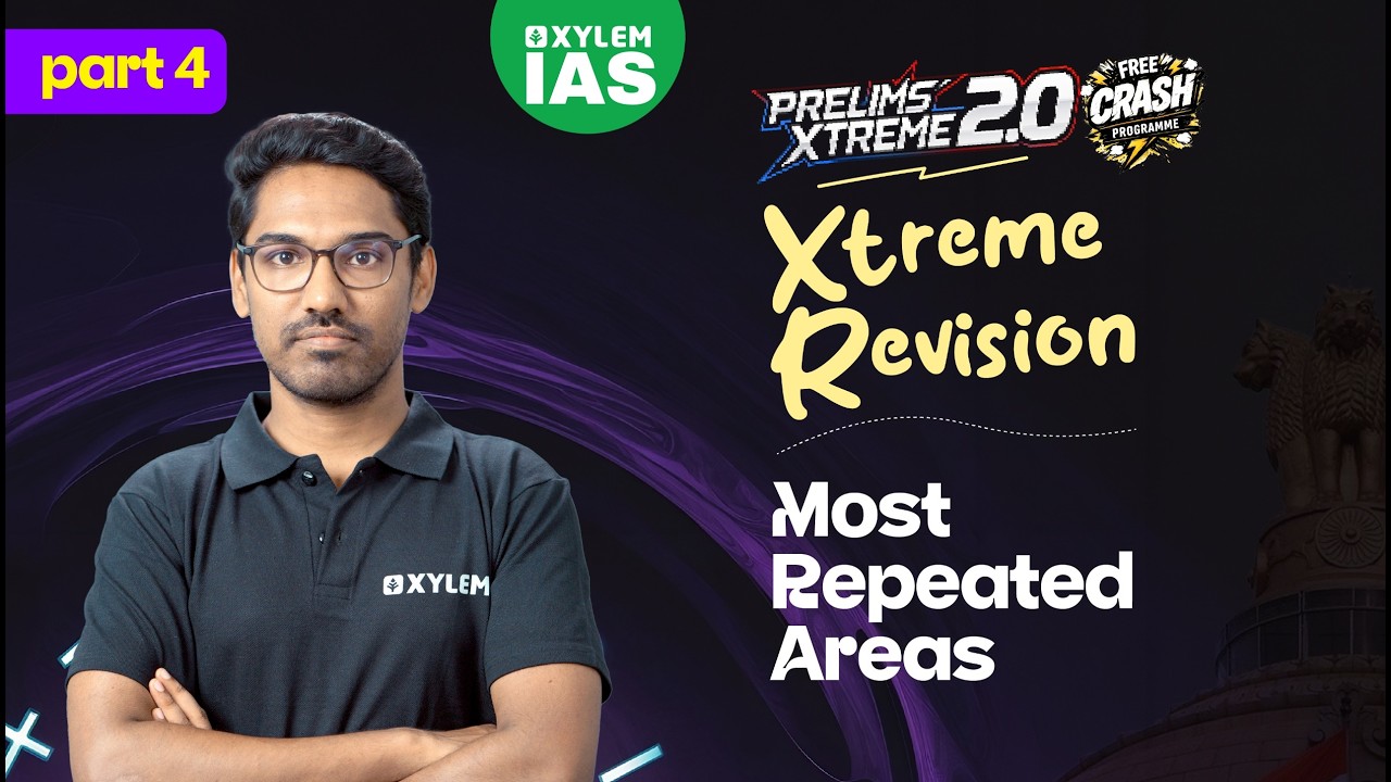 CSAT MOST REPEATED AREAS PART 4  | Prelims Xtreme 2.0  | Xylem IAS