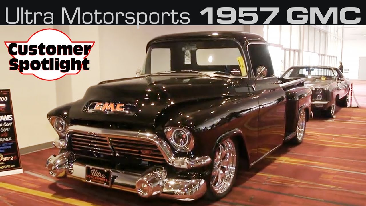 Customer Spotlight: Ultra Motorsports built 1957 GMC is a stunner - SEMA