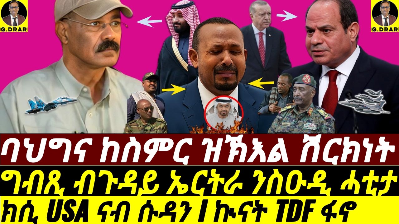 Feb 07 ባህግና ከስምር ዝኽእል ሽርክነት I ግብጺ ብጉዳይ ኤርትራ ንስዑዲ ሓቲታ I ክሲ USA ናብ ሱዳን I ኲናት TDF ፋኖ I  Egypt-Eritrea