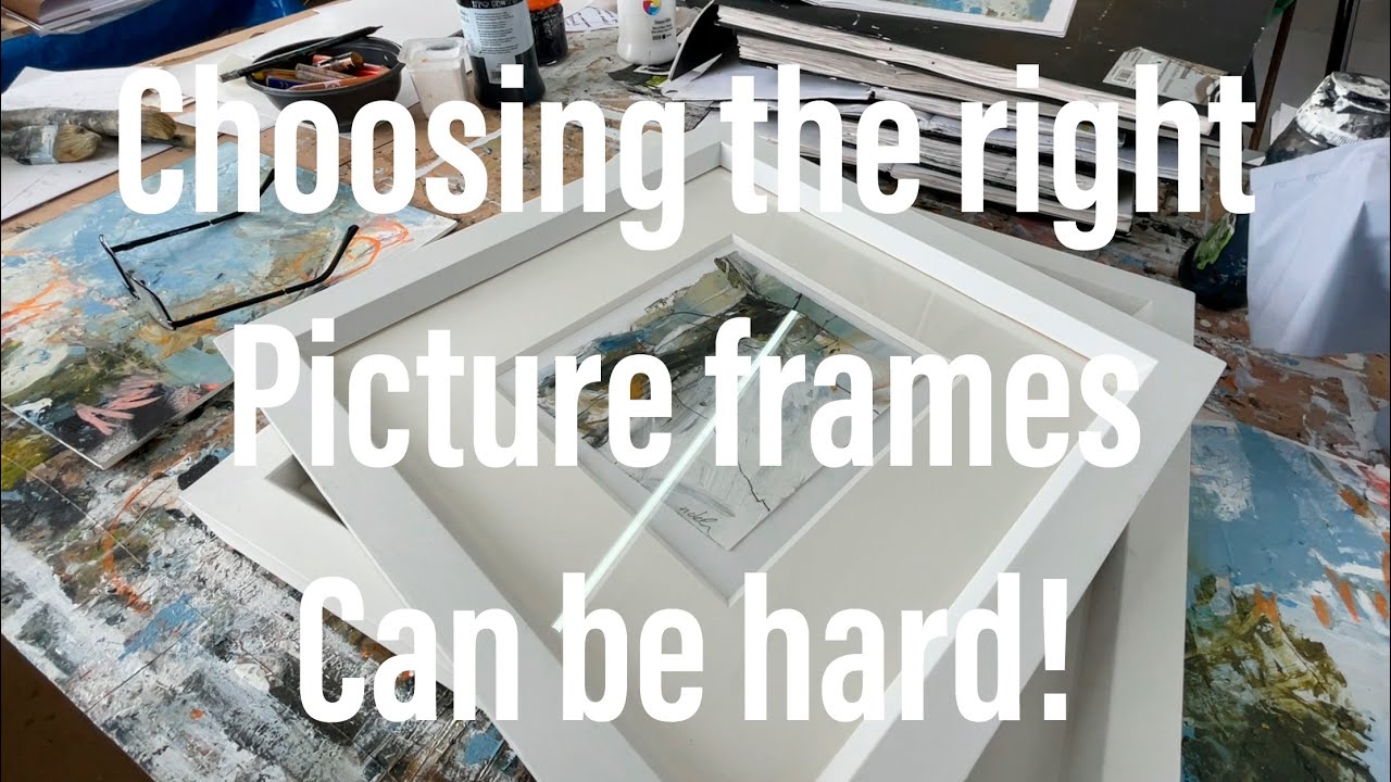 Frames. Choosing the right picture frame can be hard!