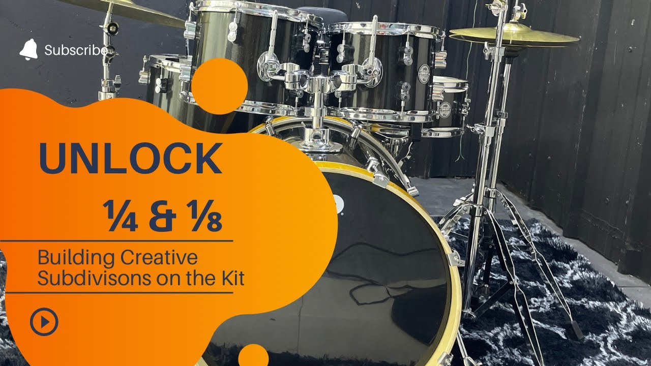 Creative 1/4 & 1/8 Notes On the Drum Kit 