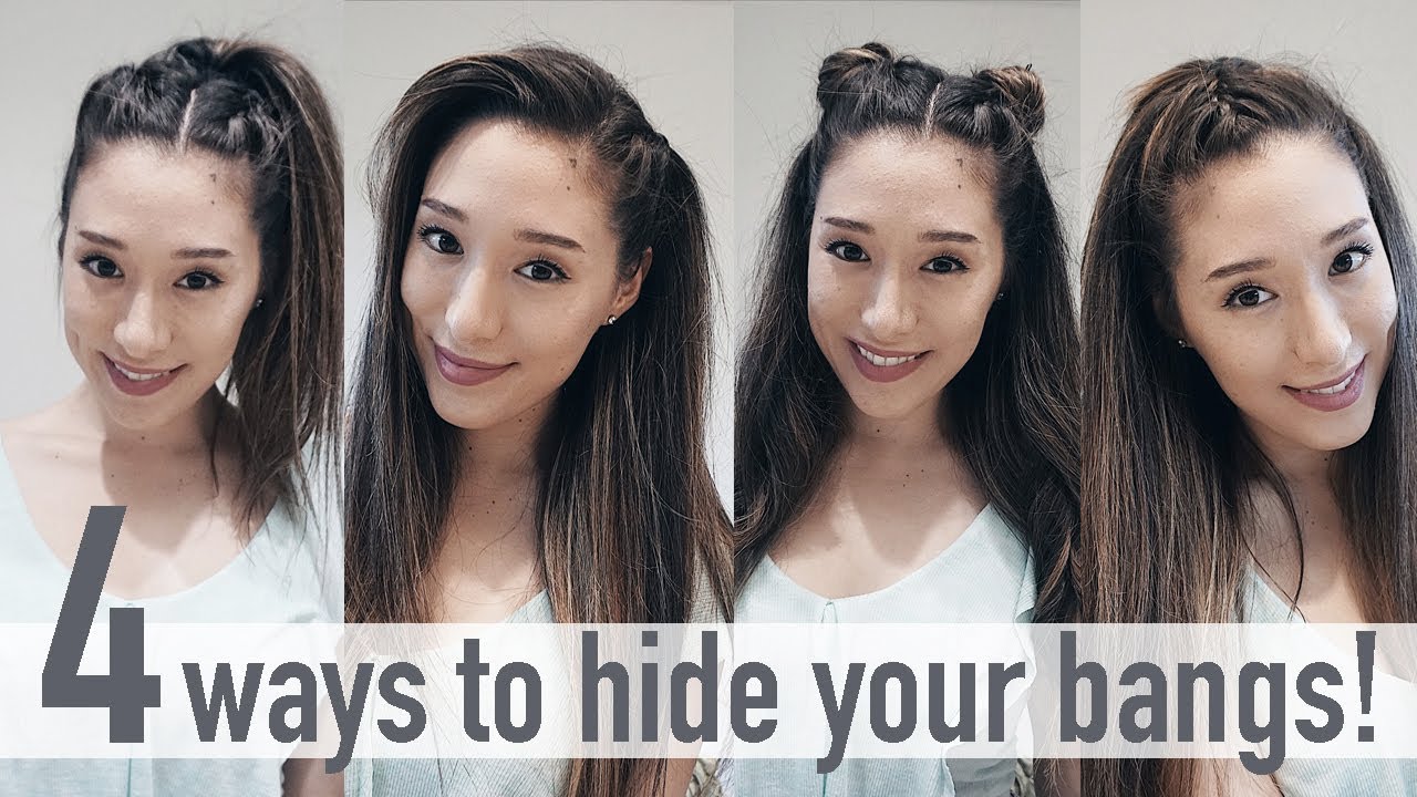 4 ways to hide your bangs  |   NEW Hairstyles 2017