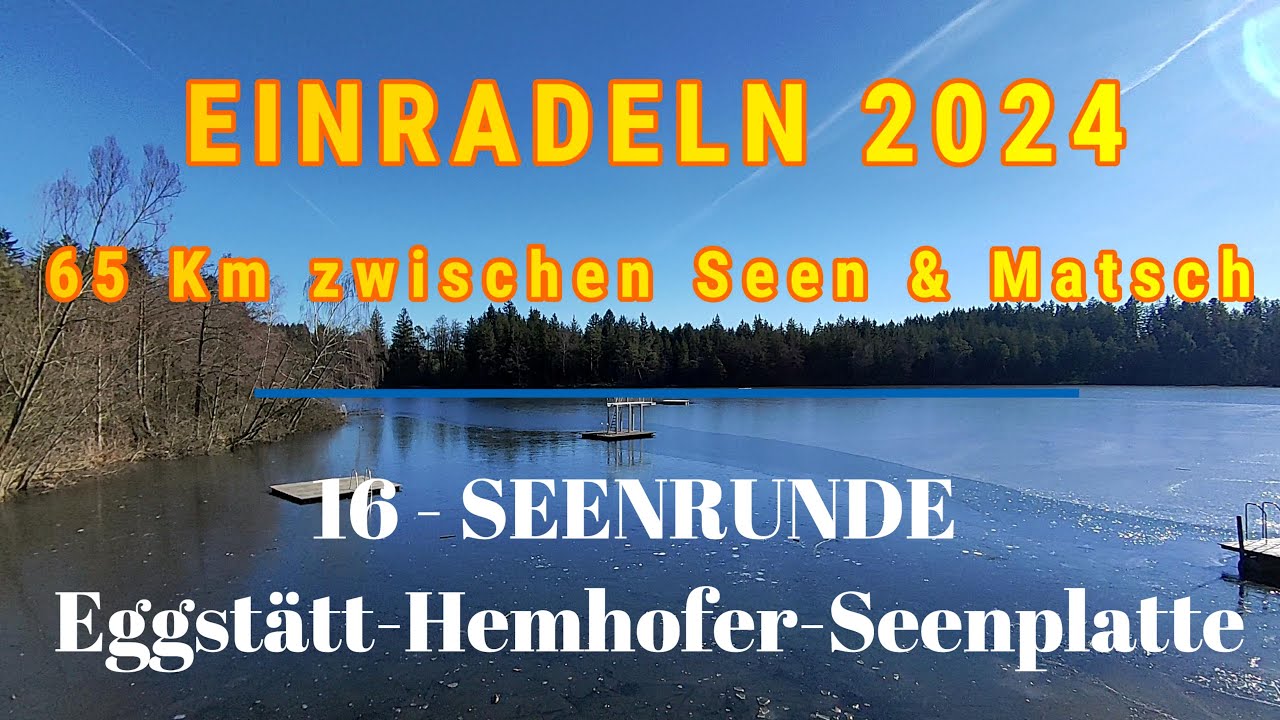 Einradeln 2024 | Unterwegs im bayrischen Kanada