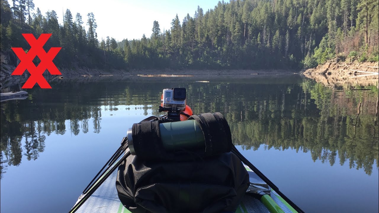 Solo Stand Up Paddle Board Expedition on Blue Ridge Reservoir in Arizona