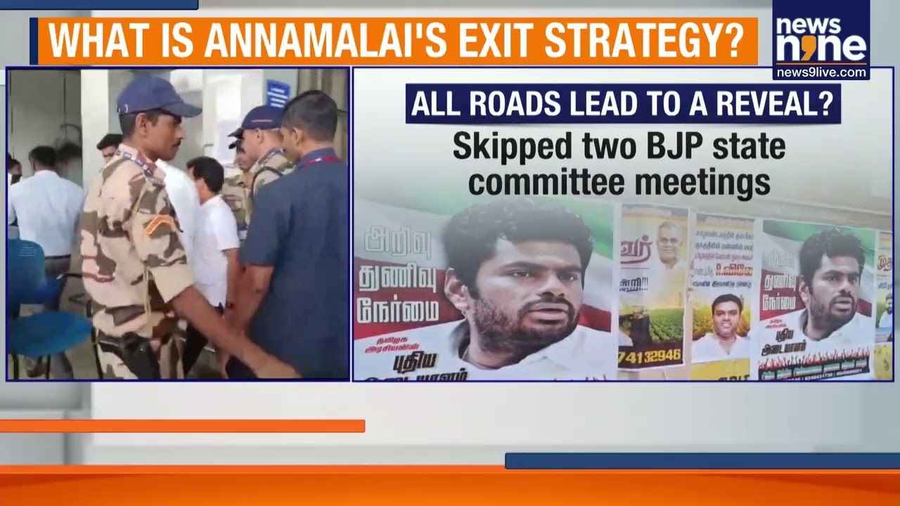 Annamalai Meets BJP Leadership Amid Exit Buzz, Big Political Move Expected