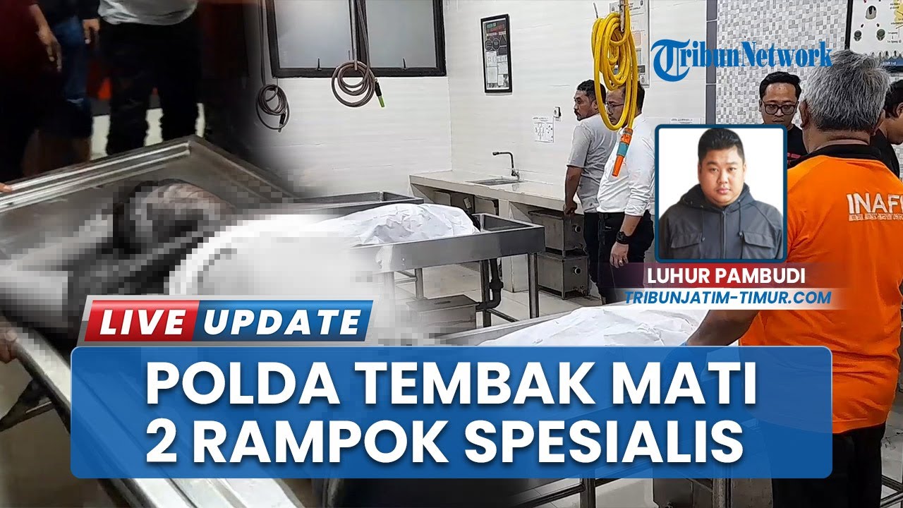 Dua Tersangka Ditembak Mati Polda Jatim saat Pengecaran Perampok Gudang Rokok, Ini Kronologinya