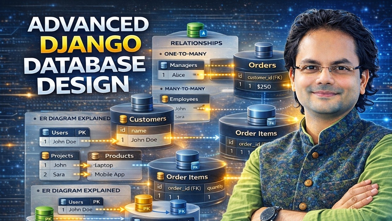 Django Model Relationships | LAB-3 | OneToOne, ForeignKey, ManyToMany with Diagram | Django Admin