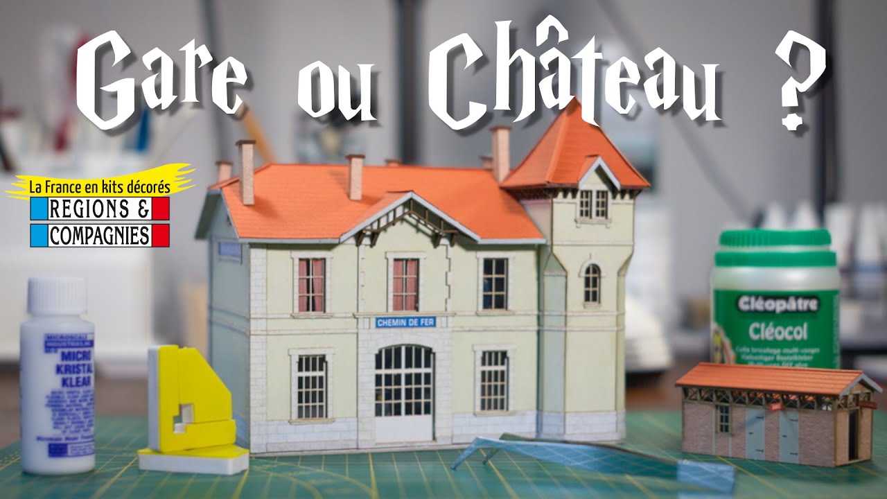 Le PLUS beau LOISIR CRÉATIF (et les kits découpés au laser Régions & Compagnie)