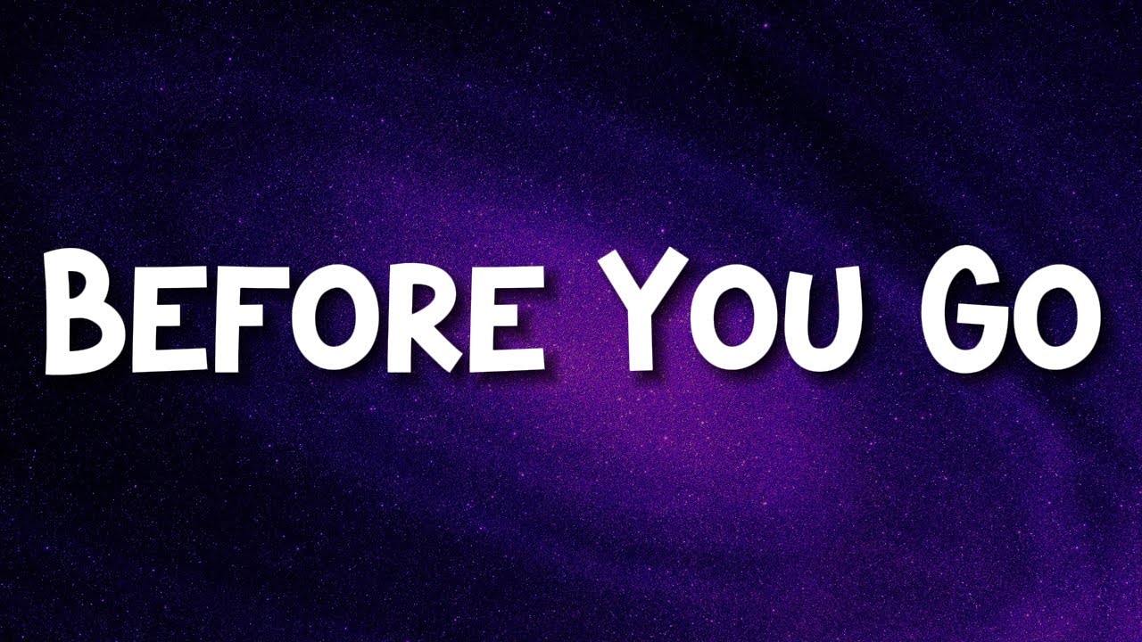 Lewis Capaldi - Before You Go [Lyrics]  || Playlist  Criminal,  80 Miles,  LightHouse….