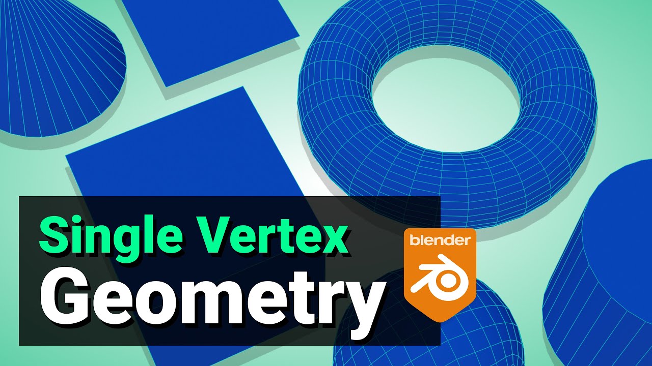 Turn a single vertex into geometry using ONLY modifiers!