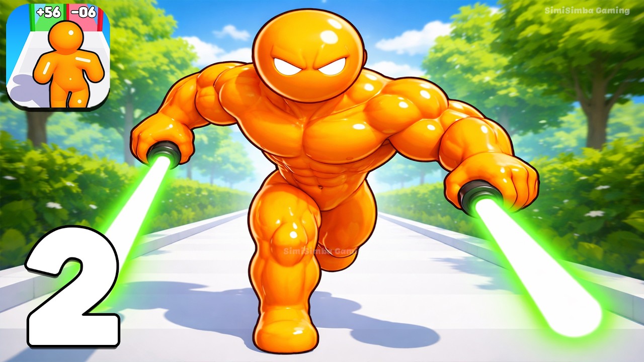 🔥Tall Man Run Gameplay Walkthrough Part 9 Satisfying Height Growth (Android,iOS)