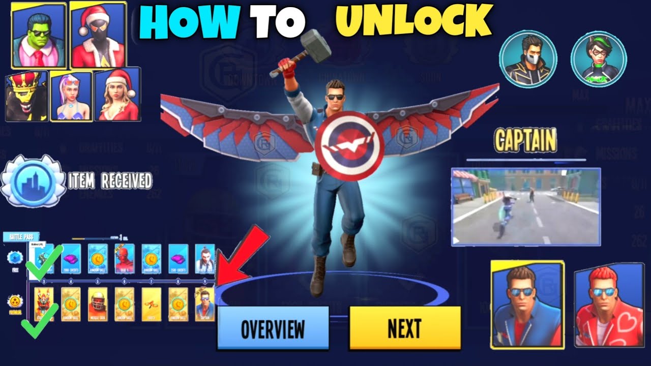 How to unlock captain battle pass free spider fighter 3