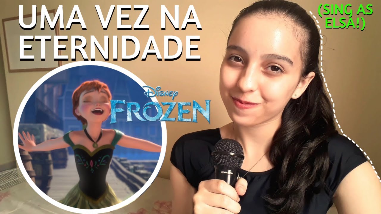 Por Uma Vez na Eternidade (Anna's Part Only - Karaoke) - Frozen
