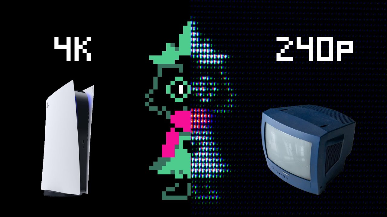 Dal 4k al 240p - Come Mettere I Videogiochi Moderni Sulla TV CRT
