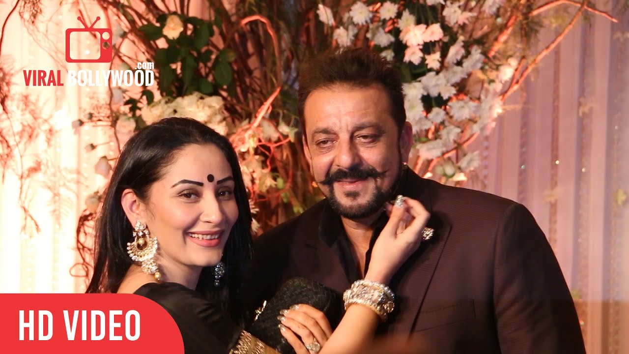 Sanjay Dutt & Manyata Dutt at Karan Singh Grover-Bipasha Basu Wedding Reception