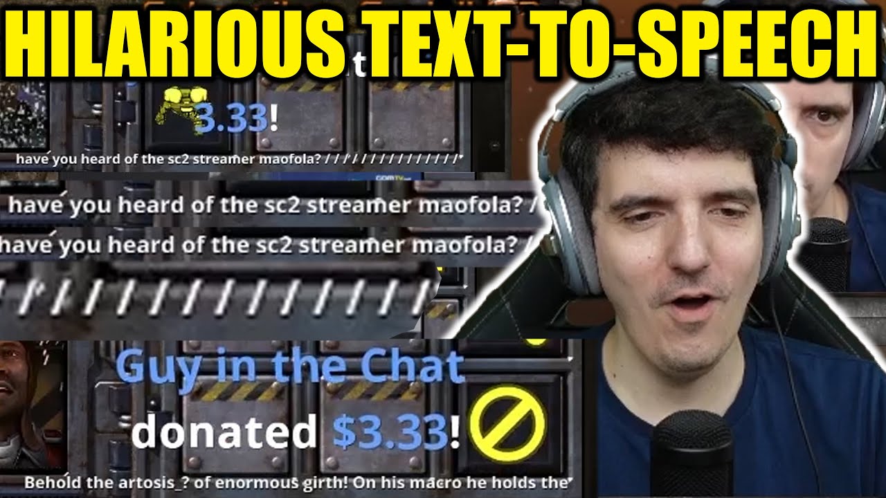 Omegalul Text-to-Speech - Artosis Clips