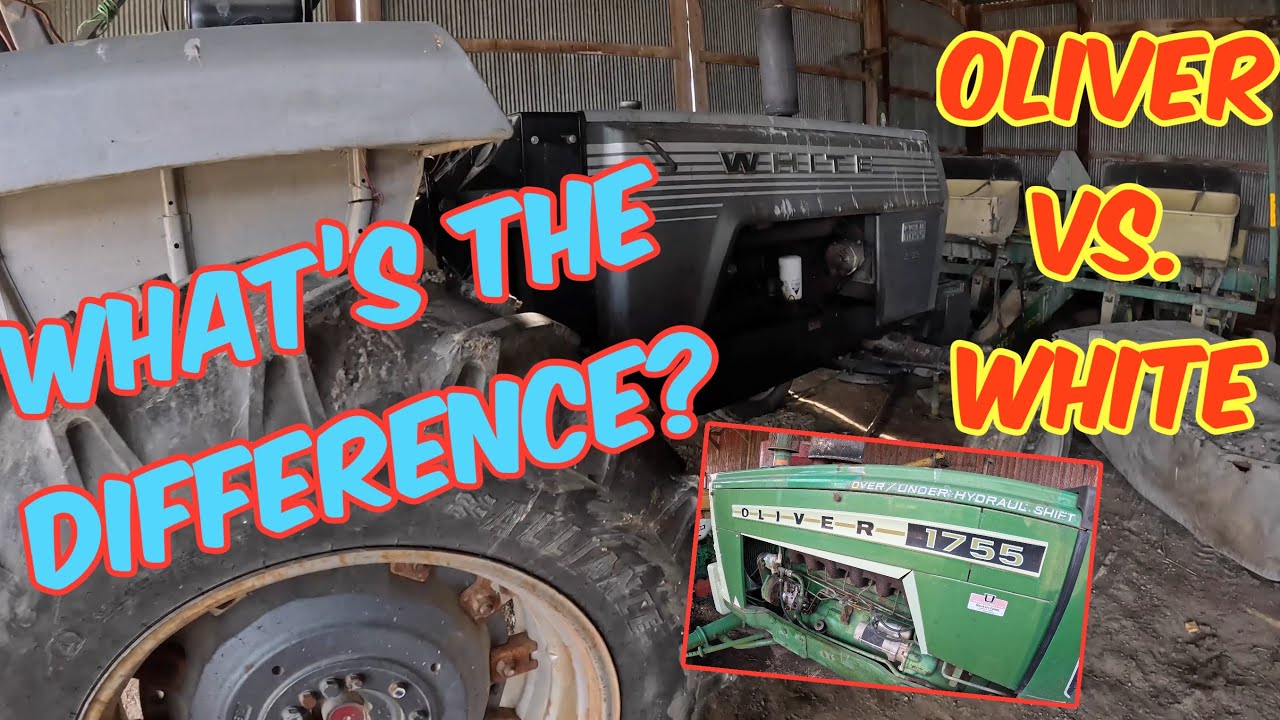 OLIVER vs. WHITE: What’s the difference between the 55 series Olivers and Early White Tractors
