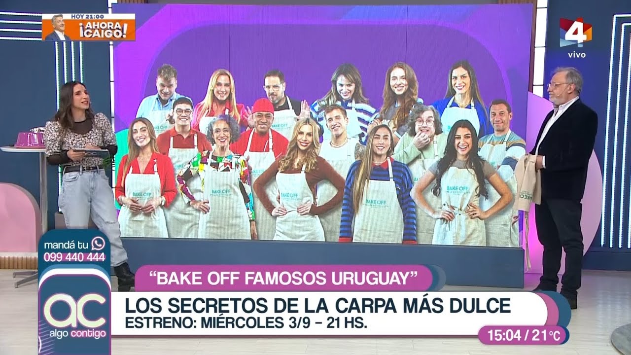 Algo Contigo - Comienza Bake Off Famosos Uruguay