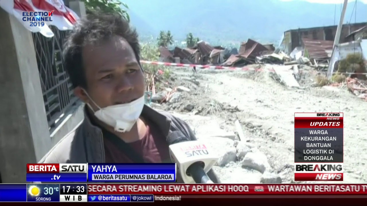 Warga Perumnas Balaroa Kehilangan Harta Benda Akibat Penjarahan