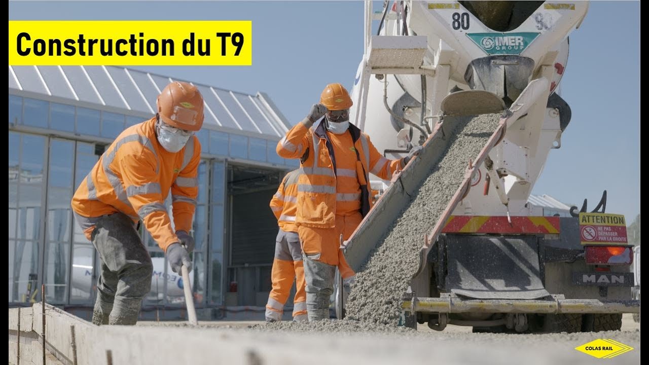 Construction du tramway T9 - VF
