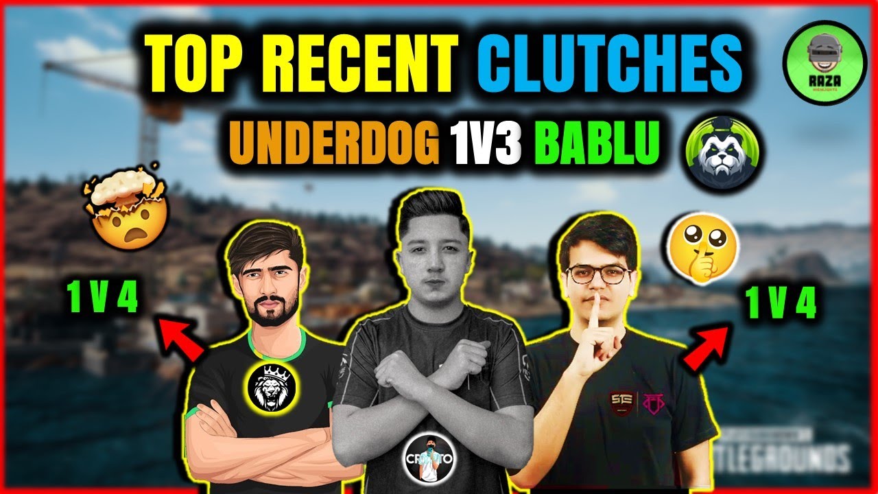 TOP RECENT 1V3 , 1V4 CLUTCHES FT. FLEX CRYPTO JHONNY STAR FURY 🔥
