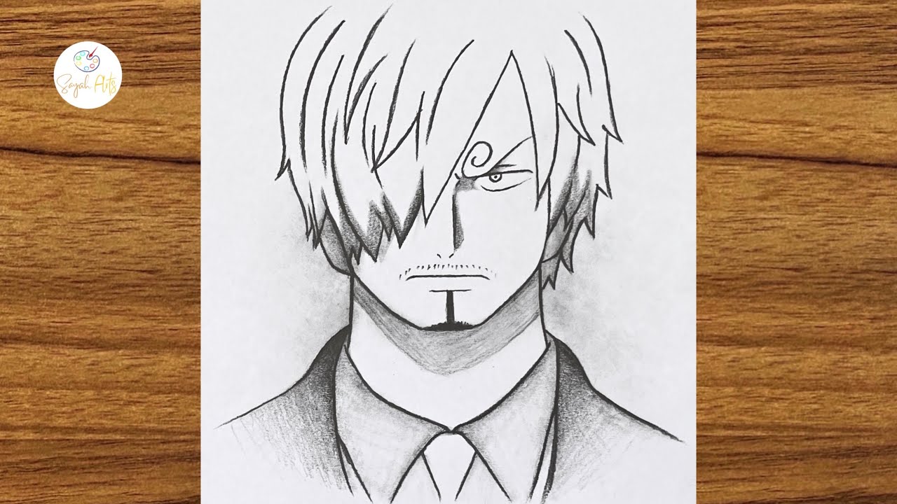 How to draw Sanji - [One Piece] step by step || How to draw anime || Easy drawing for beginners