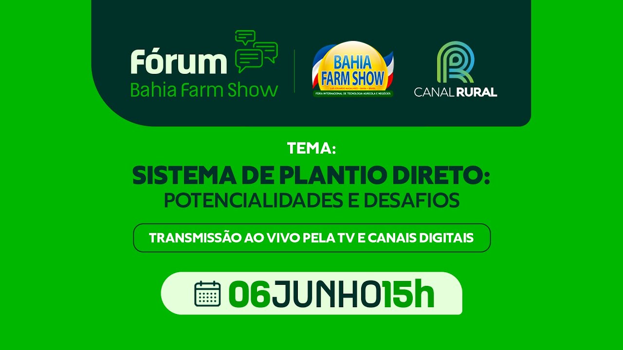 Potencialidades e Desafios na Bahia Farm Show| Canal Rural