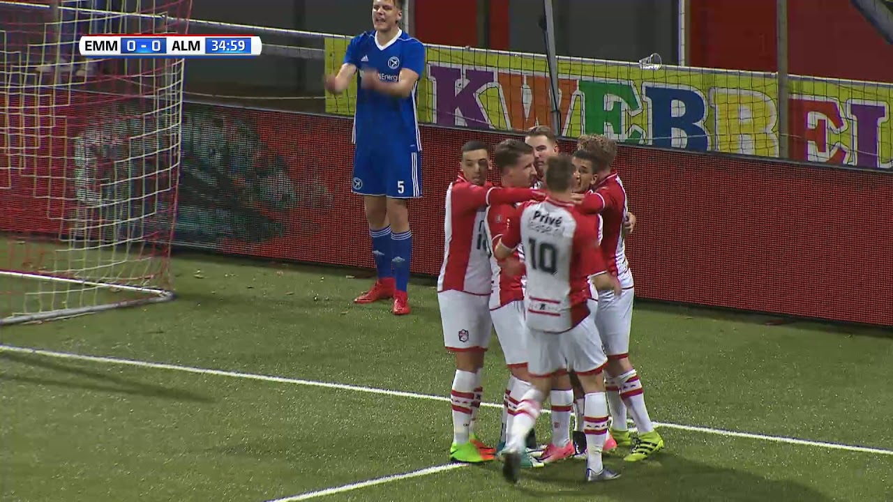 Samenvatting FC Emmen - Almere City FC (17-11-2017)