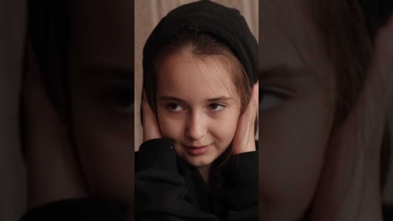 Ukrainian children are eager for the war to end