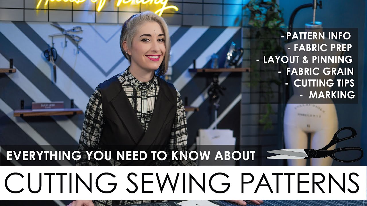CUTTING SEWING PATTERNS (Everything You Need To Know)
