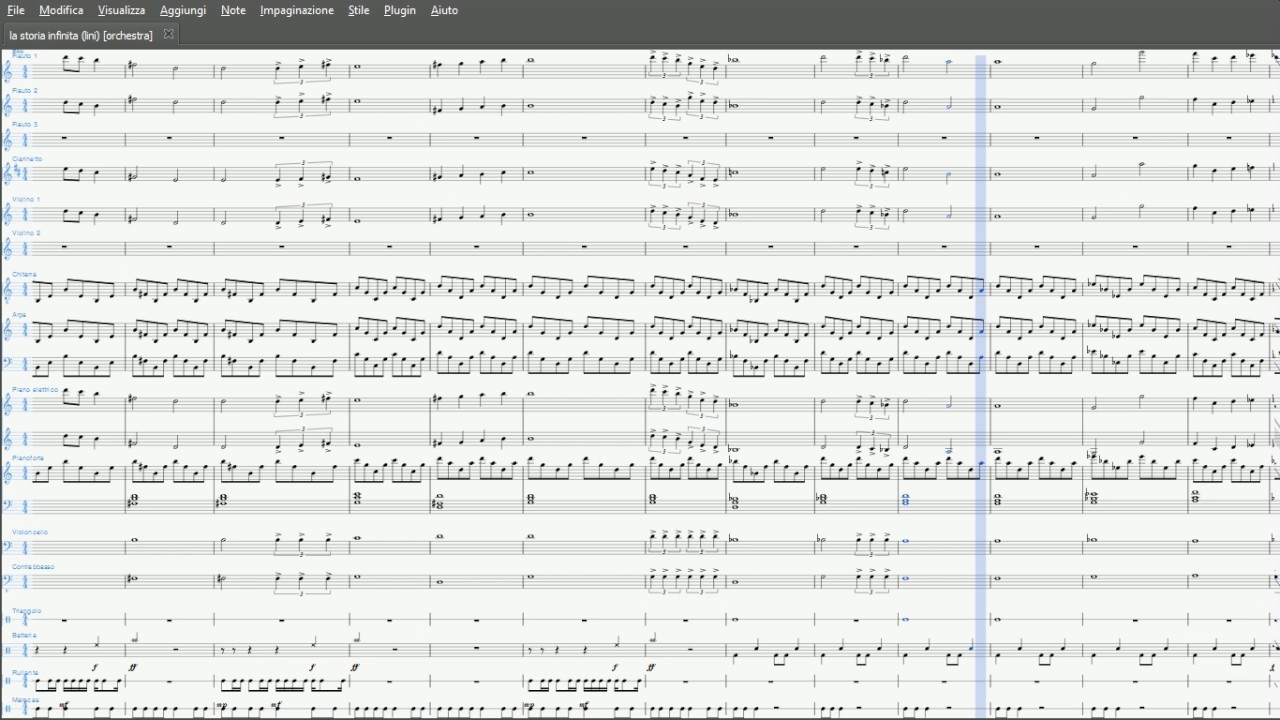La Storia Infinita | Partitura gratis per Orchestra Scolastica