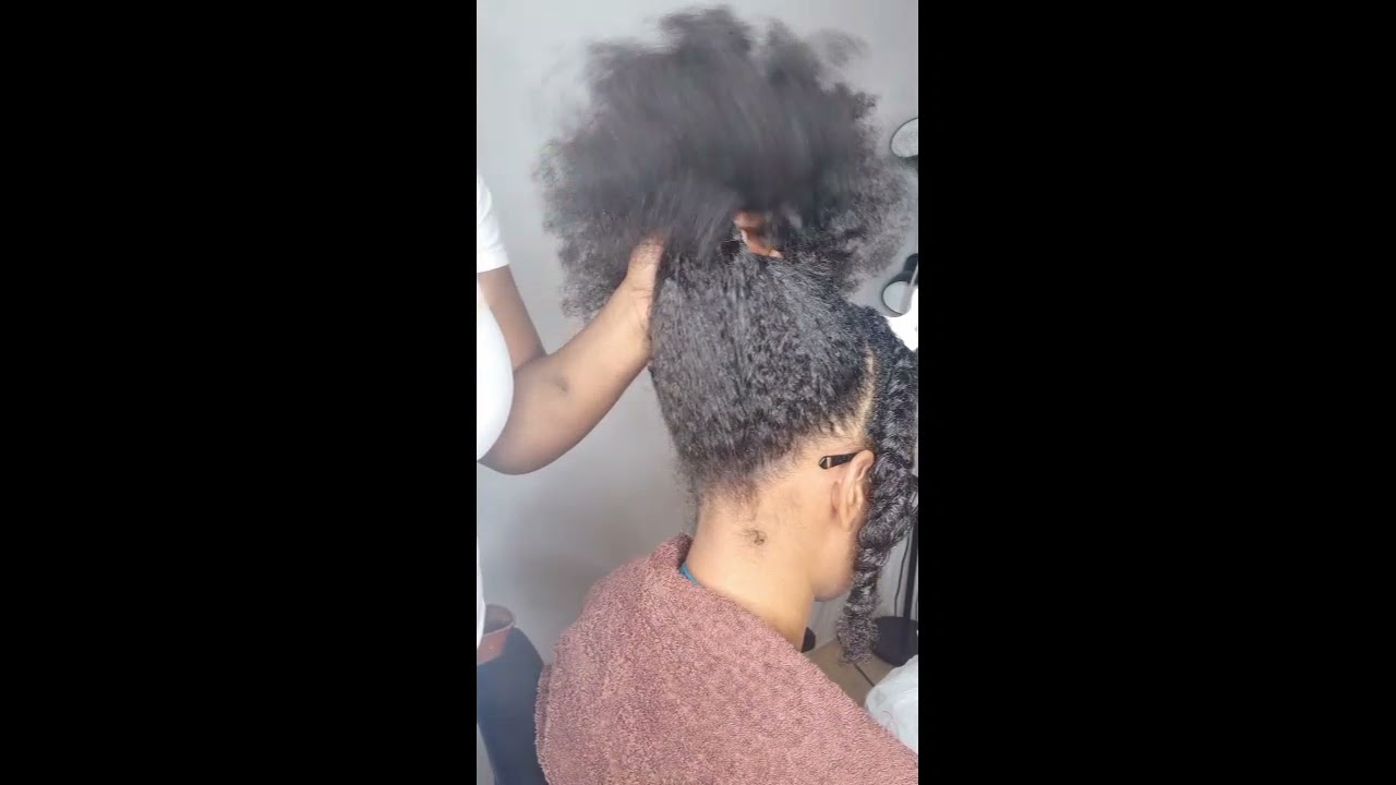 MicroLinks /I Tip Install on Natural Hair