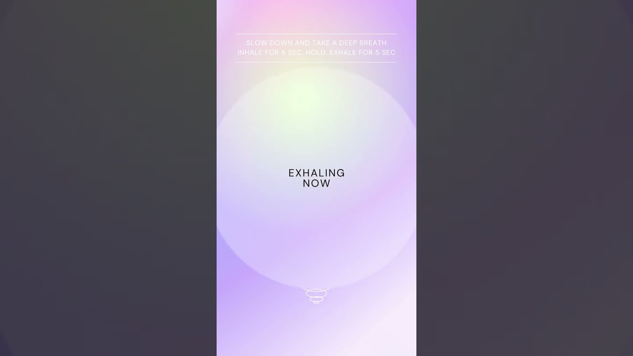Breathwork Timer - 5-5-5 Interval - Inhale/Hold/Exhale with Bells - 10 Minutes