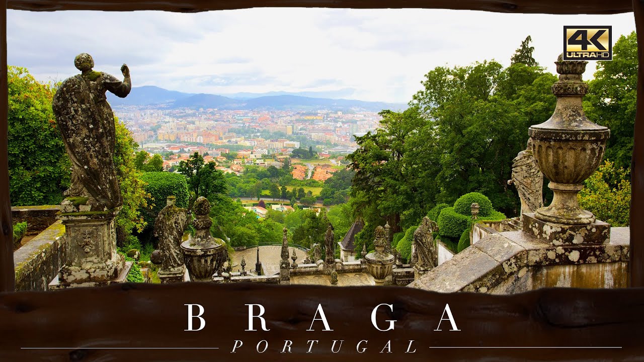 Braga ● Portugal 🇵🇹 【4K】 Aerial Cinematic Drone
