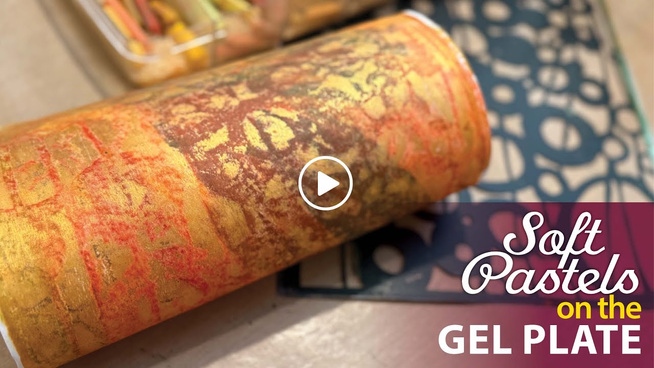 Part Two: Soft pastel resist series on the gel plate! –Tutorial Tidbits