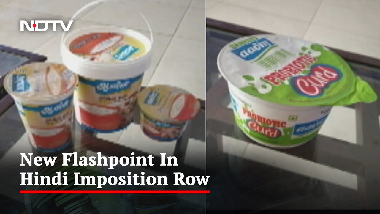Disregard To Our Mother Tongues: MK Stalin On Using Hindi In Labelling Curd
