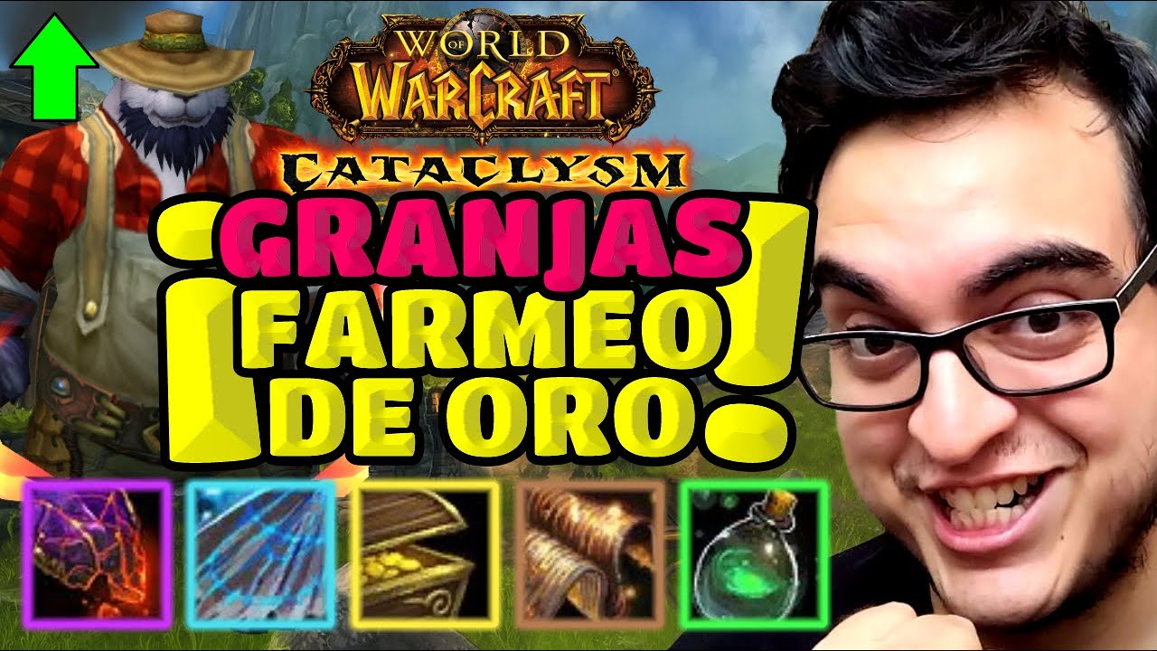 ESTAS SON LAS GRANJAS DE ORO EN WOW CATACLYSM CLASSIC | LA POCIÓN DE BÚSQUEDA DE TESORO ES BRUTAL