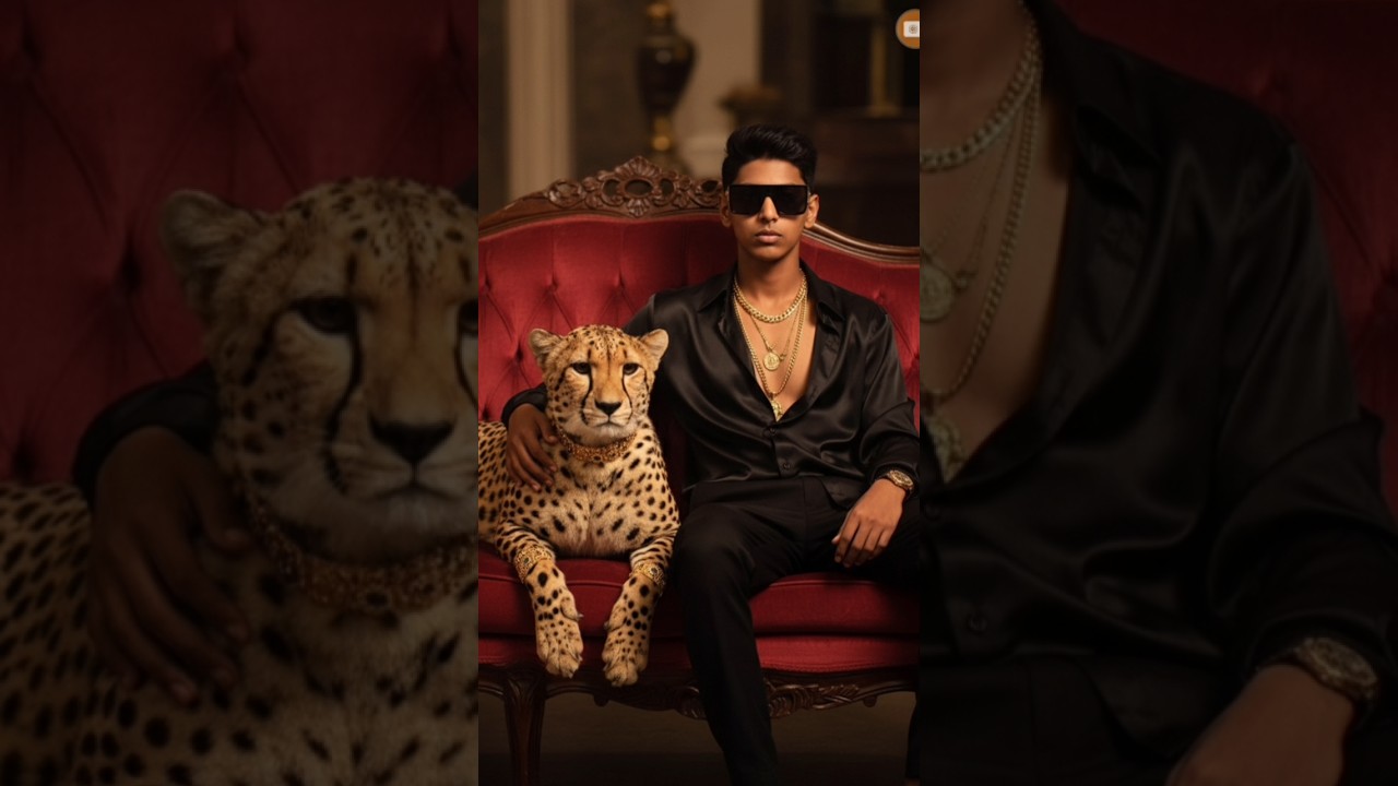 Arts Of Gemini  #Cheetah #GoldJewelry #Cinematic #Style #BlackSilk #Vintage #Dramatic  #Aesthetics