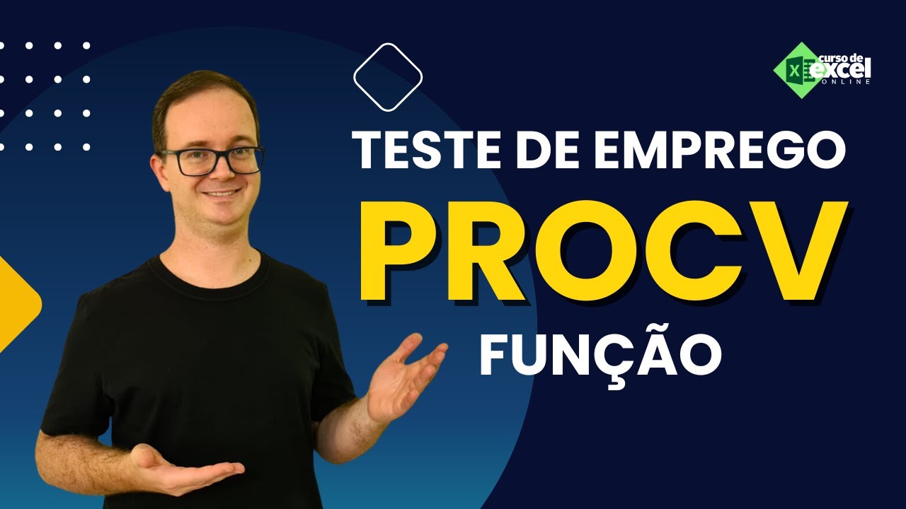 Como Fazer PROCV | Teste de Excel para Entrevista de Emprego