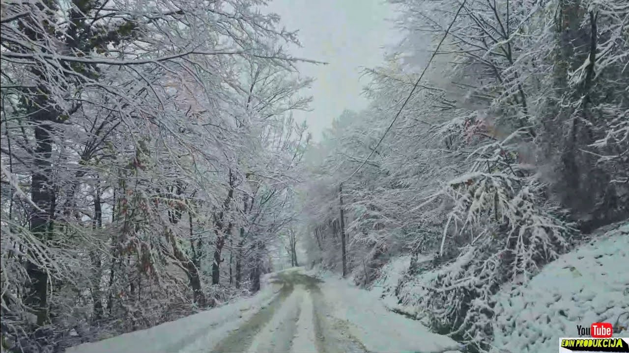 Zima nam se vratila , u višim predjelima snijeg već pravi probleme