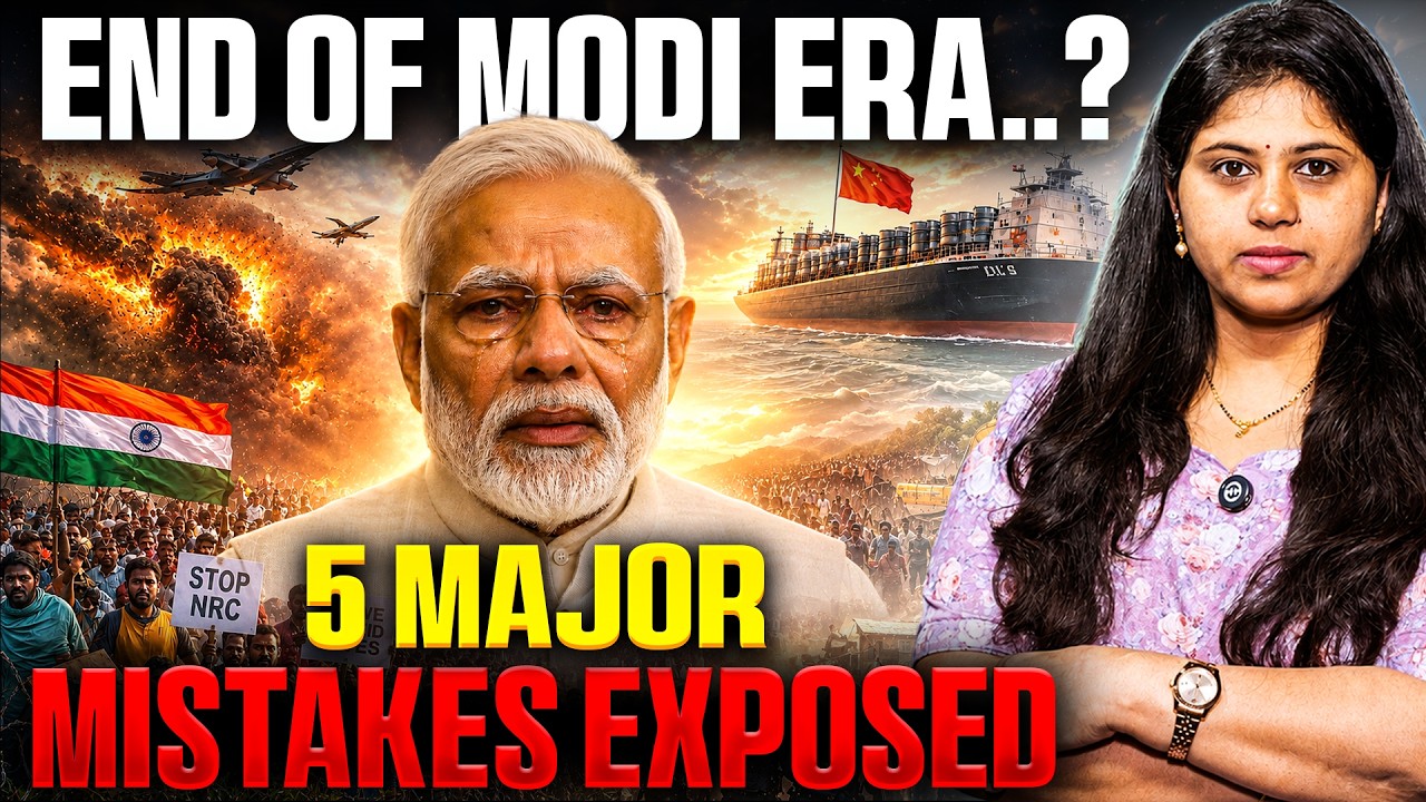 5  Major Reasons For BJP Downfall Explained in Telugu | PM Modi | Sravani's POV